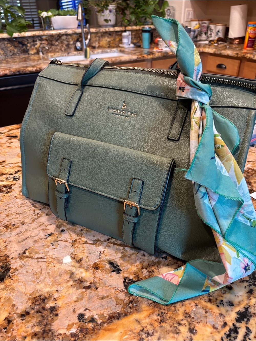 London Fog tote bag - Picture 1 of 6